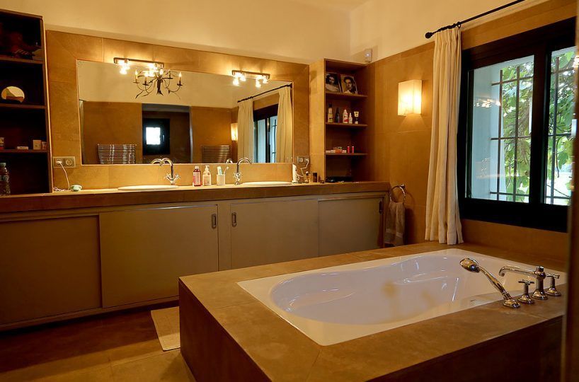bathroom ibiza villa rental