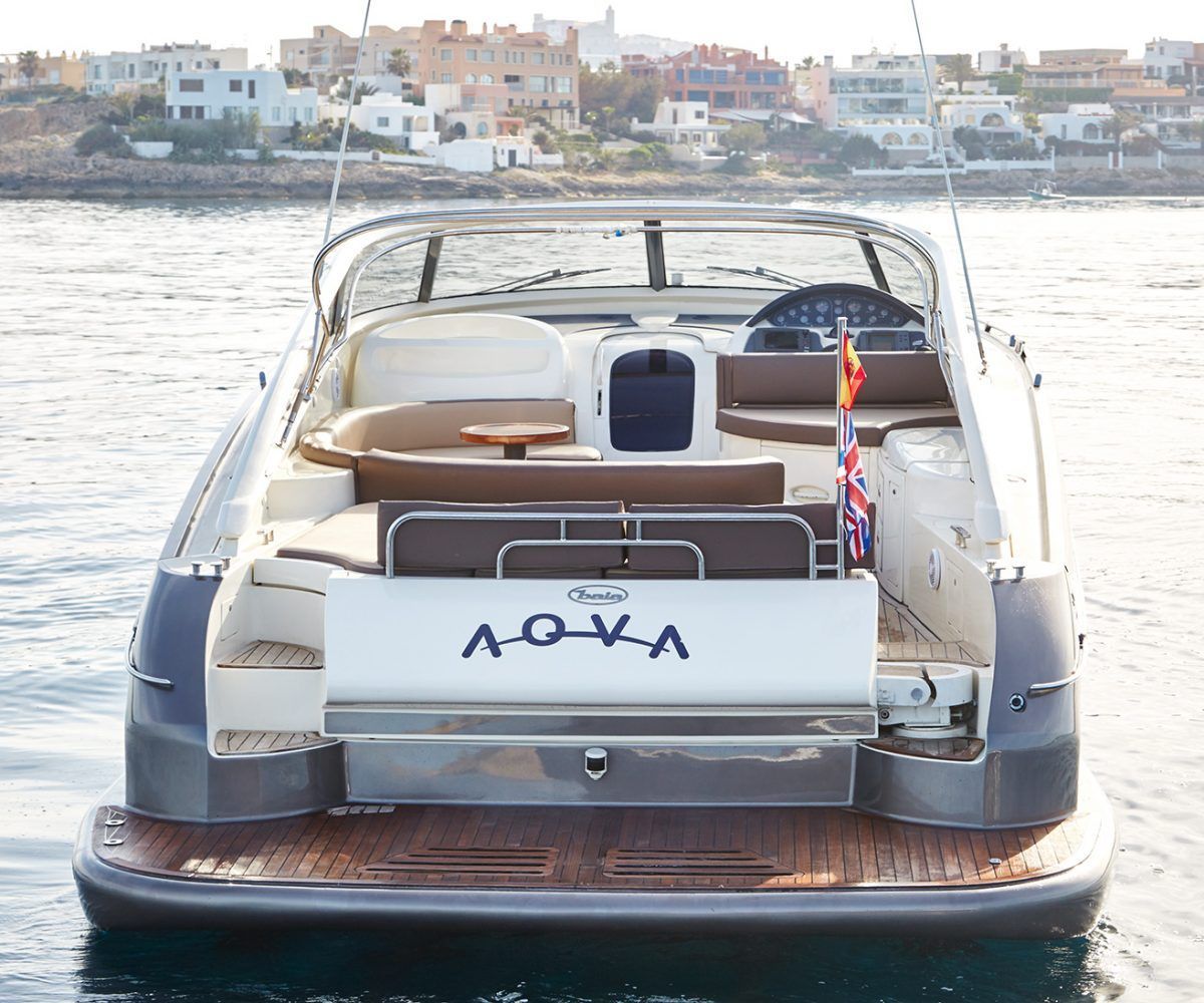 ibiza boat hire Baia Aqua 54