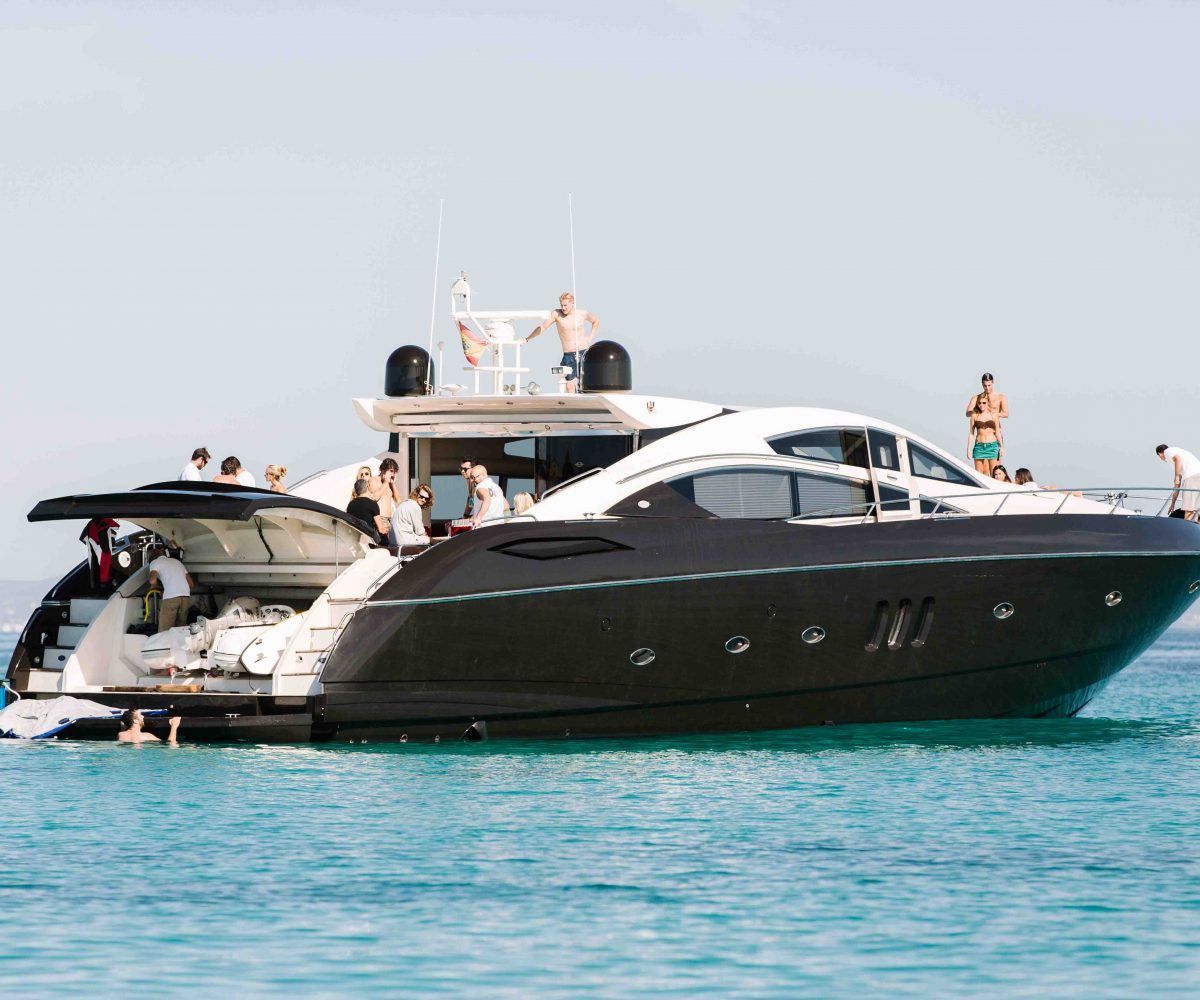 The luxury boats Ibiza for rent